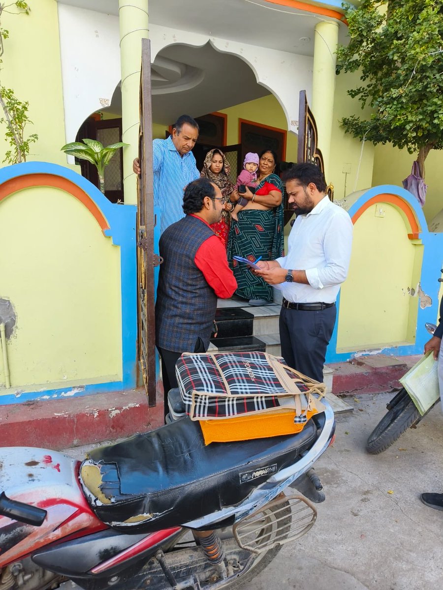 Hukmirulaniya's tweet image. Enumeration Forms distribution @AC_Tonk #SIR #Monitoring #ERO_Tonk
@CeoRajasthan @Deo_Tonk