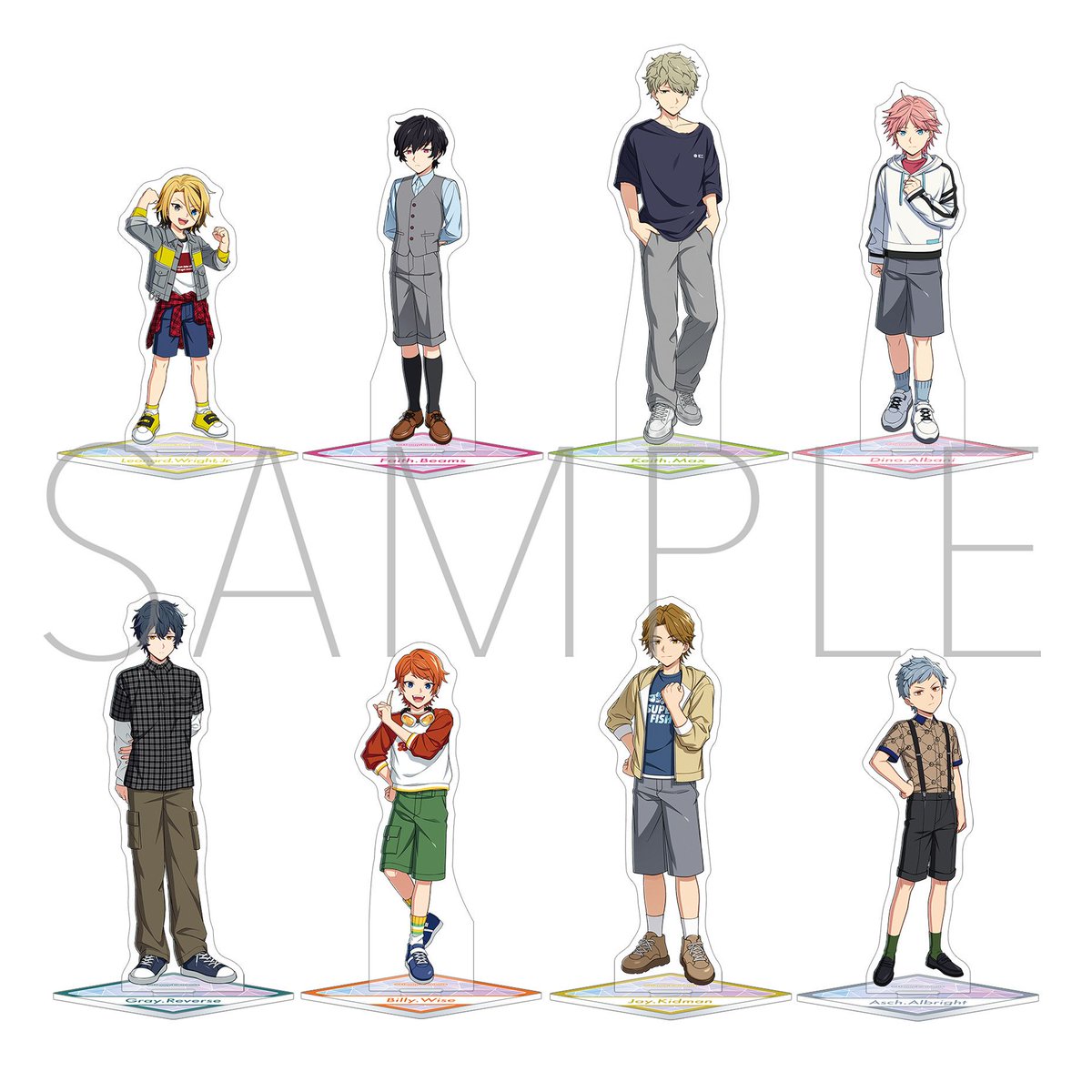 本日 #AGF_2025 で発表した新商品アクリルスタンドをご紹介📣 幼少期の