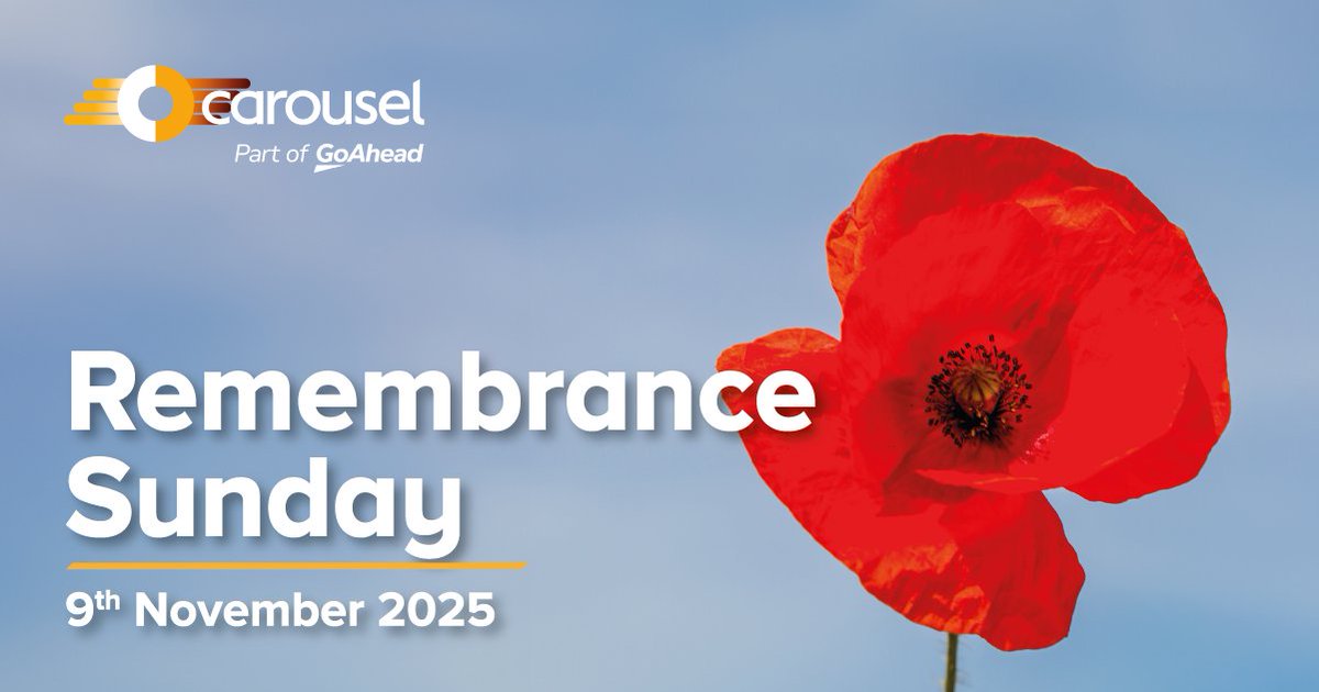This Remembrance Sunday, we will be offering free bus travel for veterans and military personnel. 🚌

Just show your military ID, veteran’s badge, military service medals or show up in uniform on 9th November for free travel on local buses.