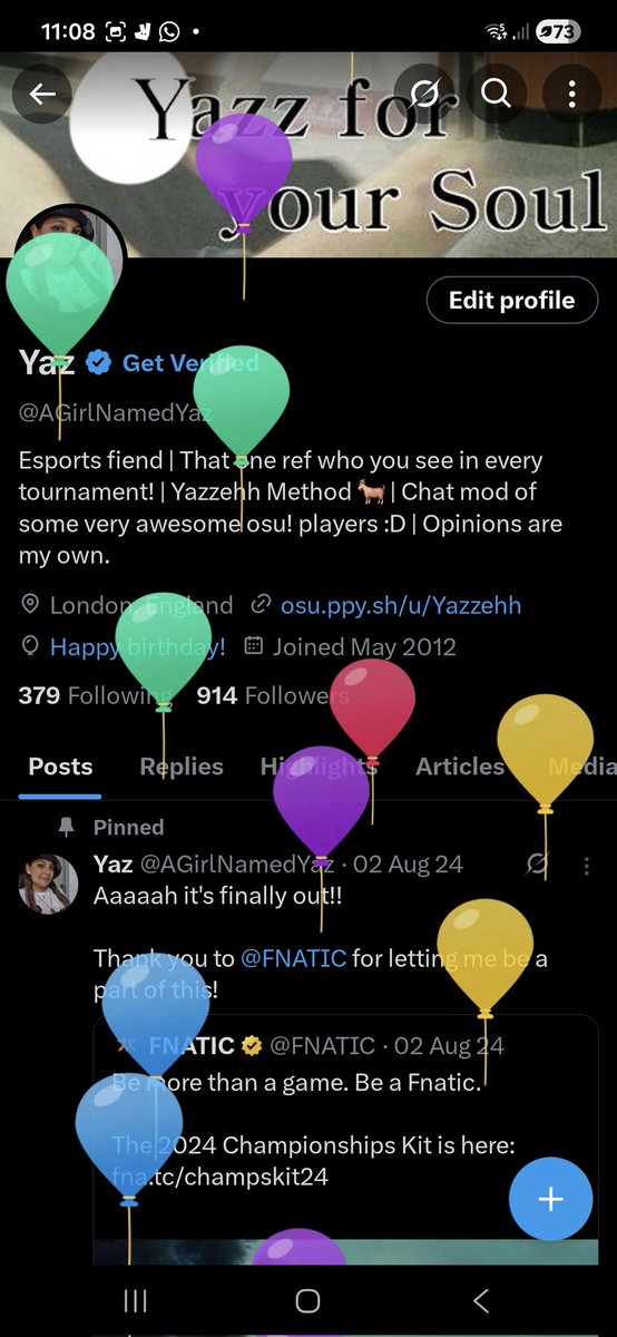 31 today! 

Time is flying too fast I can't keep up anymore LMFAO