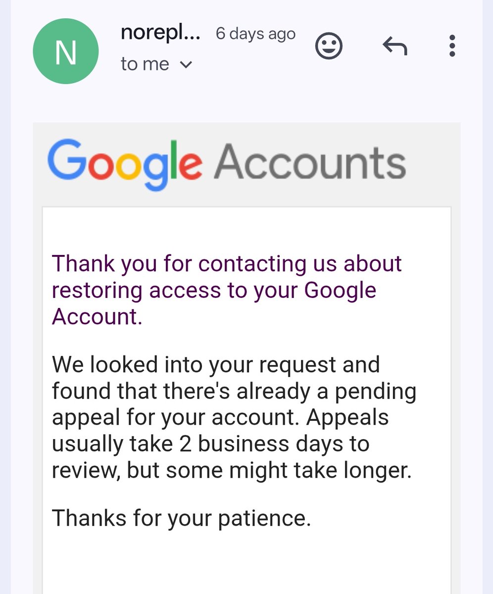 AptCreatio52713's tweet photo. Hii Dear @TeamYouTube I appealed the termination of my channel [Link :- https://t.co/Asrg4g43mj…] 6 days ago. I haven't received any email update yet. Could you please check the status of my appeal? Thank you. https://t.co/5IZyHgINPW