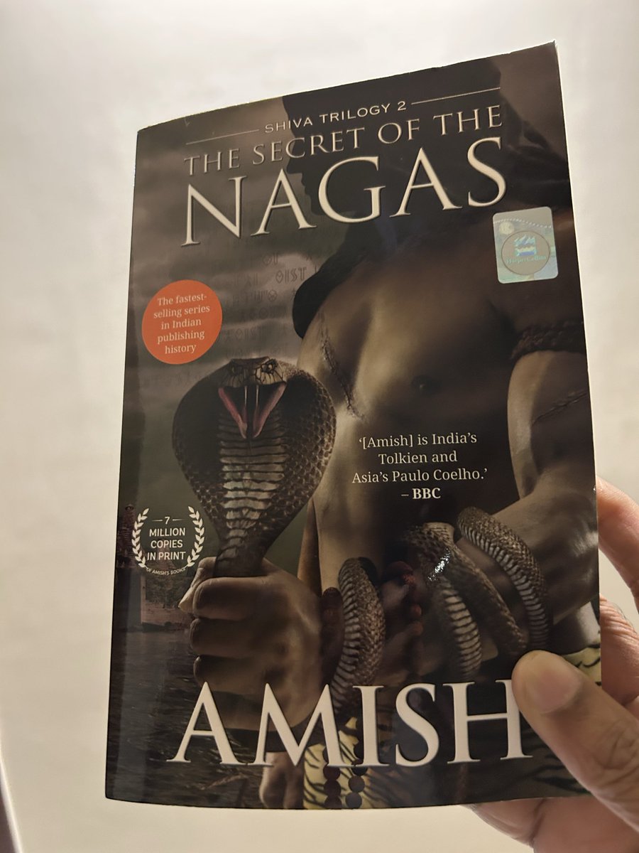 ansumandas202's tweet image. Just finished the second part of Shiba Trilogy “ The Secret of the Nagas”. Certainly a good read but not as stimulating as the first. Maintaining the flow in a series is always a challenge. Look forward to the signature narrative style of @authoramish as I start the third &amp;amp; last…