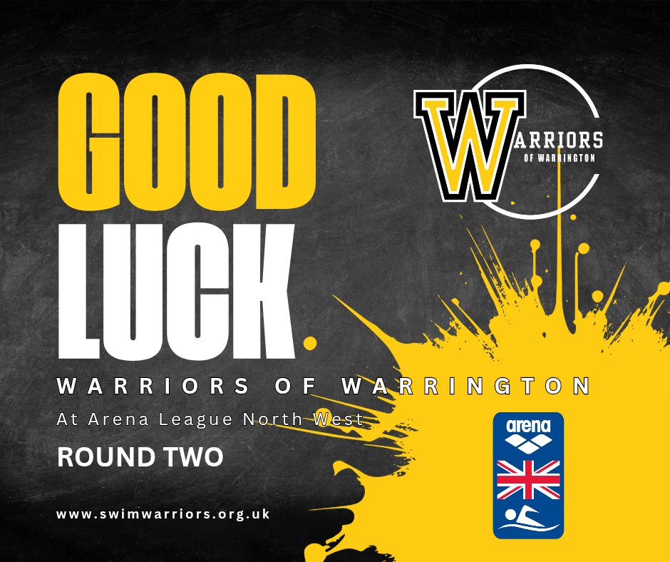 Good luck to all our swimmers competing in Blackpool this afternoon 💪💛🙌