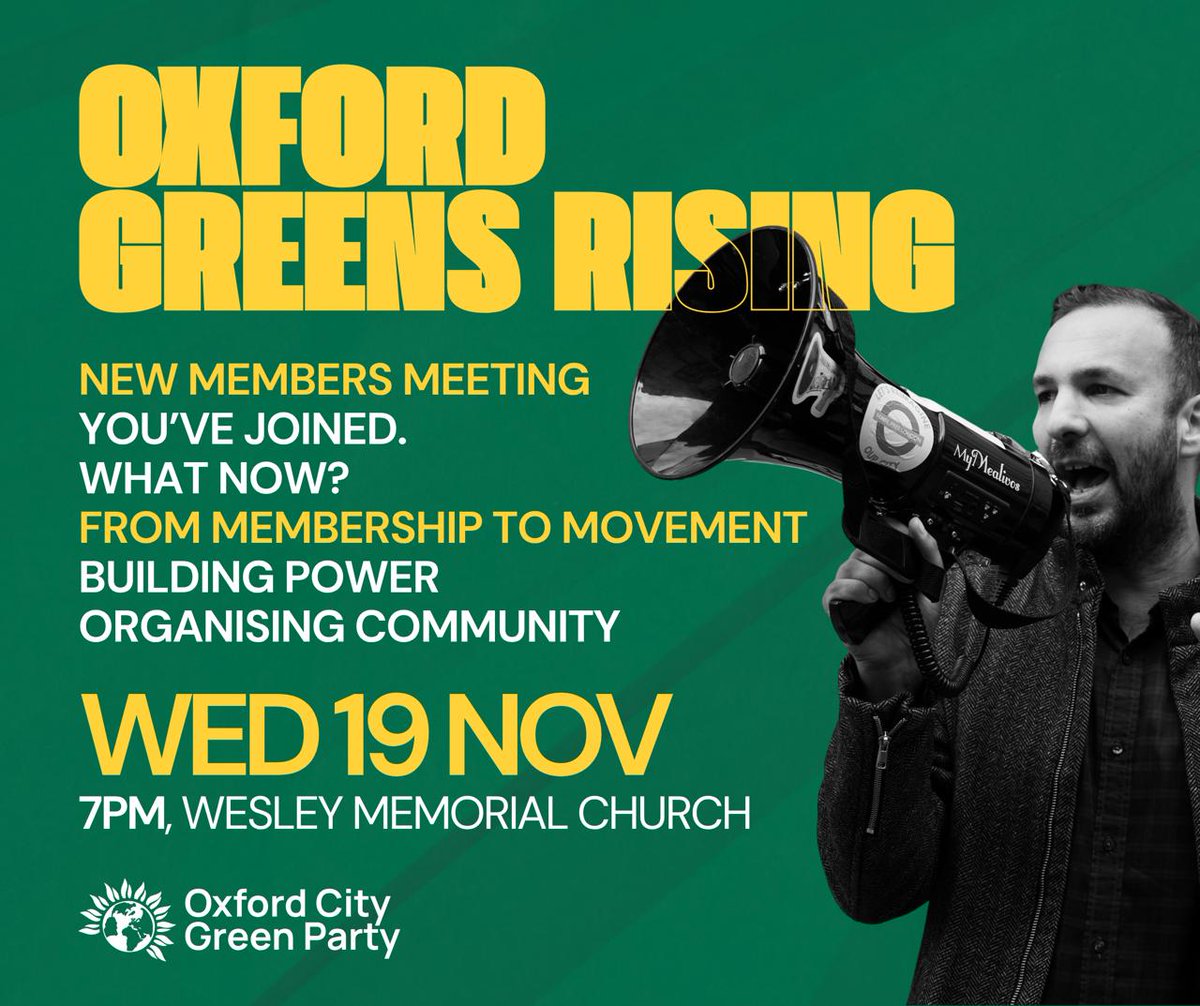Oxford City Green Party tweet media