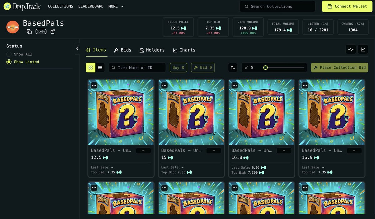 LowBuzzID's tweet photo. Hyperian Legacy still minted, I am curios to see collections @Hyperian_backup π€©
and see Based Pals NFT Reveal @BasedPalsNFT π€©
#HyperliquidNFT https://t.co/5aYgGZ26NX