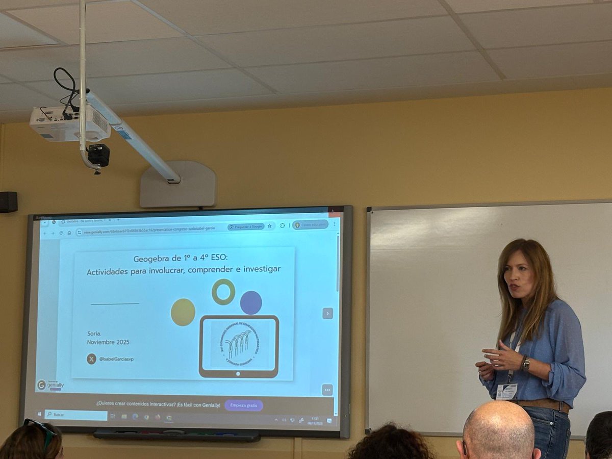 Comunicación en #XVICongresoRegionalCyL por Isabel García Esteban