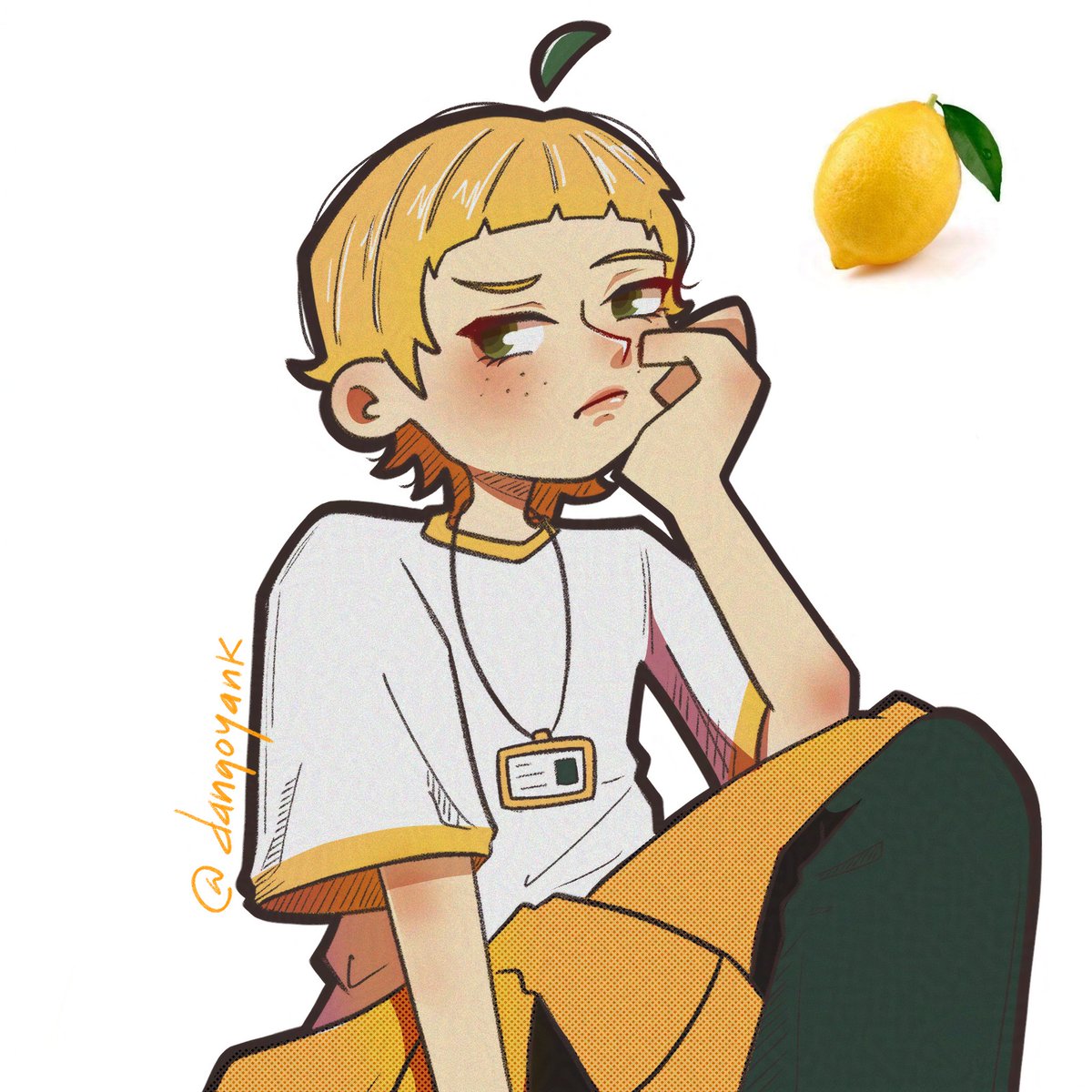 Lemon kalo dikasih nyawa,,,, kecut😖
#KYG_4WEEKSKETCH