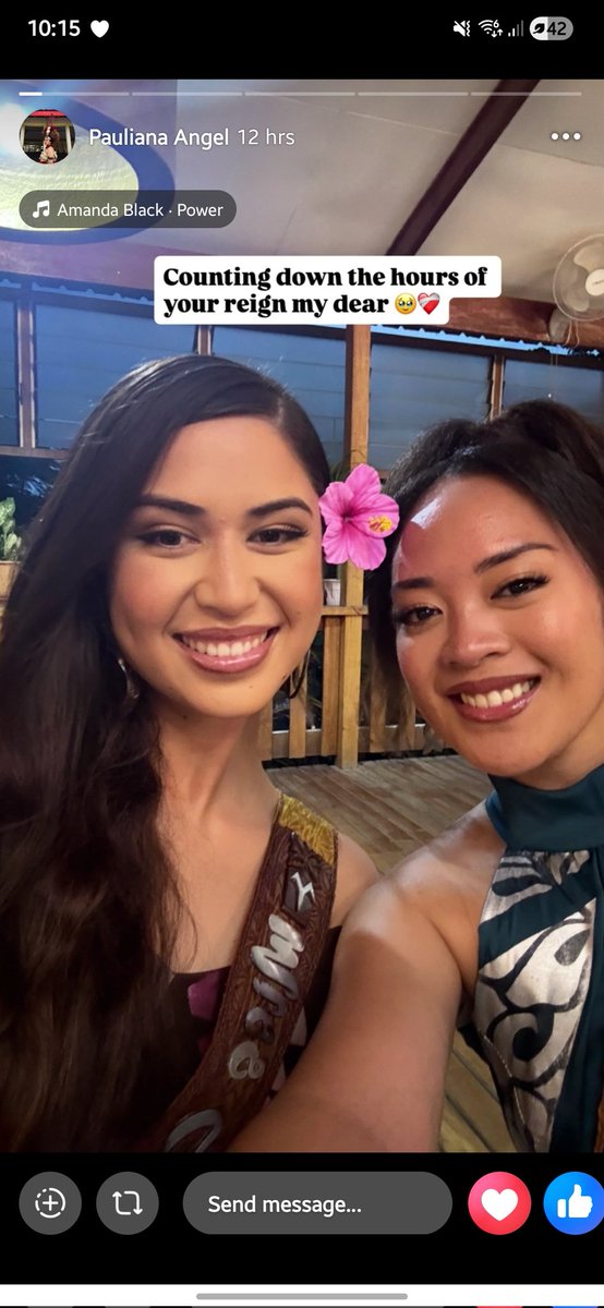 This is sweet - from Miss American Samoa 2024