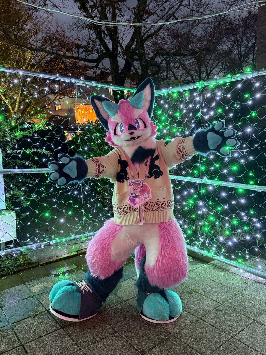 イルミネーションすっごい綺麗だったー！！！ケモコン満喫してるー！！！
#kemocon18