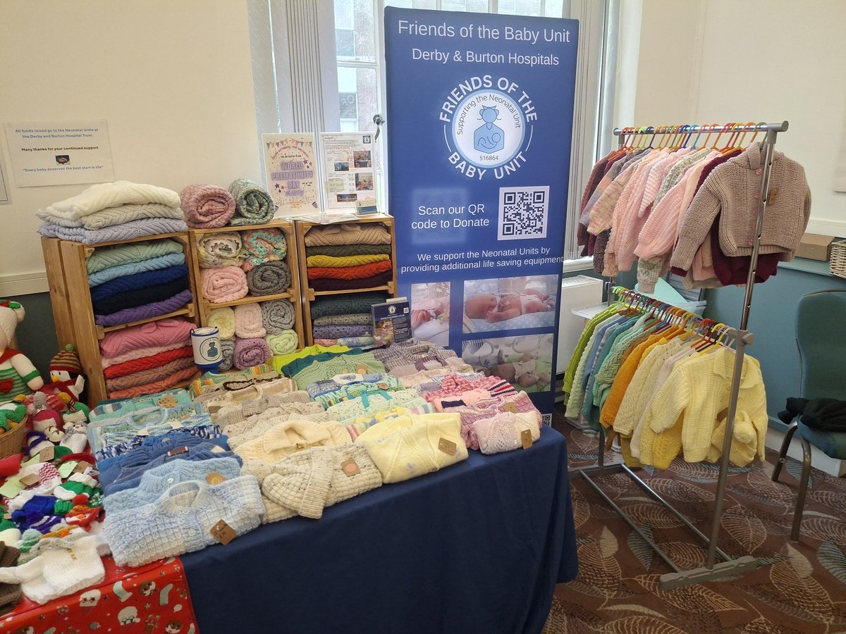 FOBU_Derby's tweet photo. 🧣✨ We’re all set up and ready to welcome you at the Christmas Food &amp; Gift Fair at the Derby Conference Centre!  

📍 We’re here today and tomorrow — come say hello and find the perfect gift https://t.co/xmzsKgjy6l