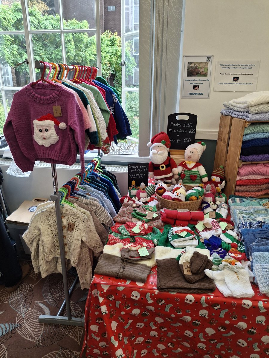 FOBU_Derby's tweet photo. 🧣✨ We’re all set up and ready to welcome you at the Christmas Food &amp; Gift Fair at the Derby Conference Centre!  

📍 We’re here today and tomorrow — come say hello and find the perfect gift https://t.co/xmzsKgjy6l