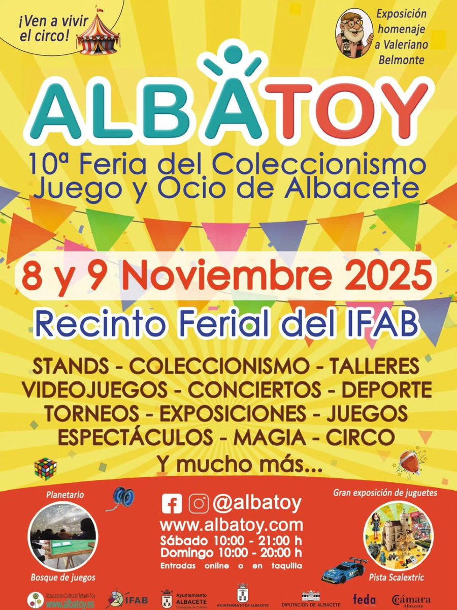 DiscosRuidosos's tweet photo. Conciertos en AlbaToy 2025 #Albacete. Chuchugums y Los Innombrables
https://t.co/zbfn3HtElT #conciertosAlbacete #AlbaToy https://t.co/YxbrY2omH3