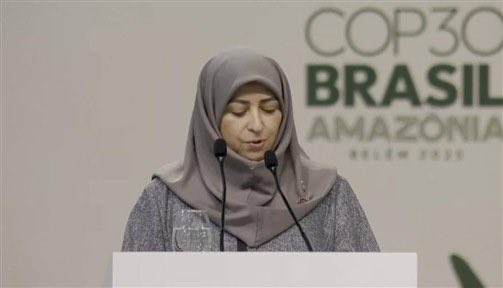 PadDolat's tweet photo. شینا انصاری، رئیس سازمان حفاظت محیط زیست در اجلاس جهانی «#کاپ۳۰»: (۱)
- جمهوری اسلامی ایران با وجود محدودیت‌ها و تحریم‌های یکجانبه پیشرفت‌های قابل توجهی در حوزه انرژی پاک و کاهش آلاینده‌ها داشته است.
- طی یکسال ظرفیت تولید انرژی خورشیدی در ایران ۷۵درصد افزایش یافت.
@shina_ansari https://t.co/3zZzKirV6K