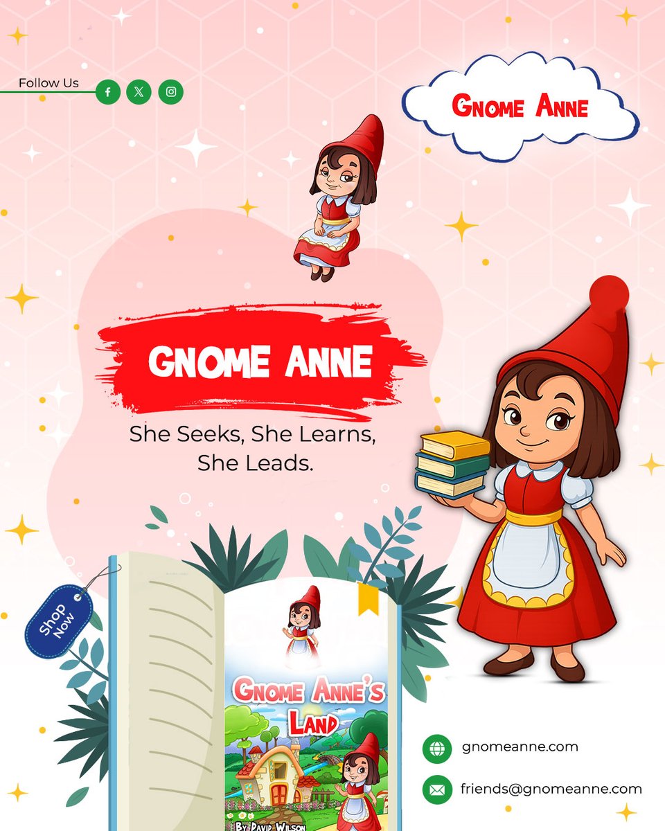GAandFriends's tweet image. Gnome Anne inspires young hearts to lead with purpose. 💫

📍 Elklands, Dawtrey Road
📞 +44 7798 802819
📧 friends@gnomeanne.com
🛒 Shop Now: gnomeanne.com
#gnomeanne #learningwithpurpose #leadwithheart #kidseducation #creativegrowth #storybookmagic