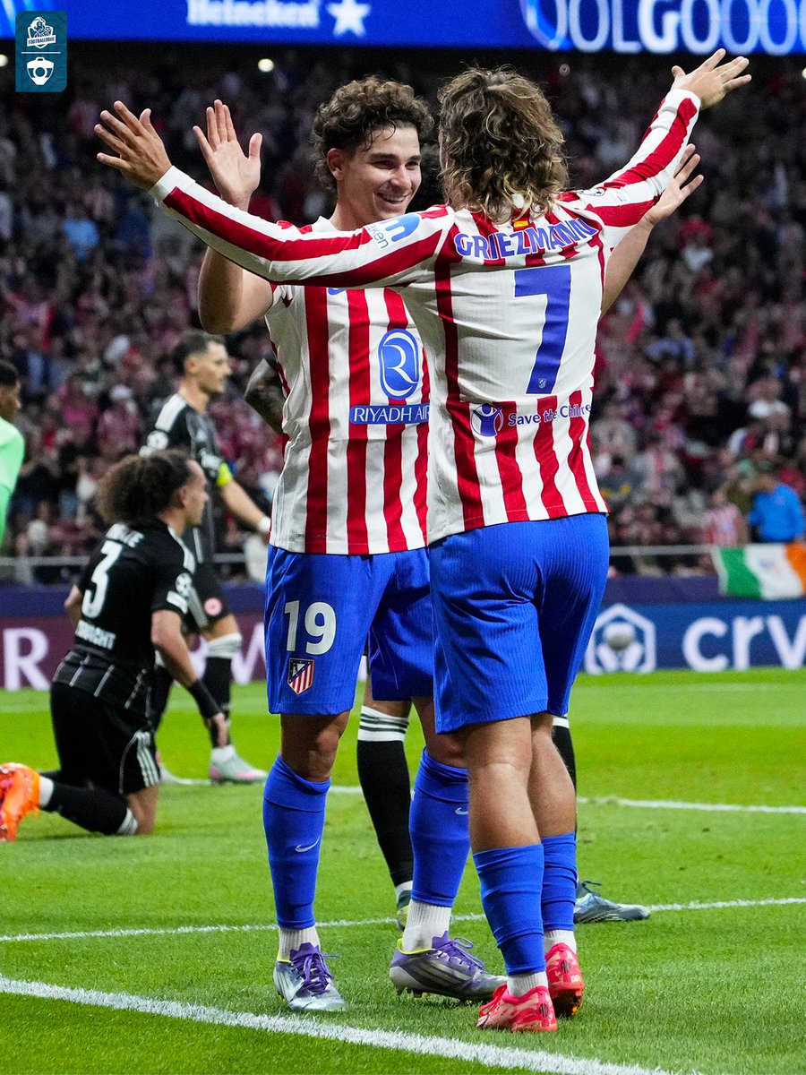 "𝗖'𝗘𝗦𝗧 𝗨𝗡𝗘 𝗟𝗘́𝗚𝗘𝗡𝗗𝗘 !" 💫❤️🤍

Julian Alvarez sur son partenaire à l'Atletico Madrid : Antoine Griezmann. 🫂

"J'entretiens une 𝗲𝘅𝗰𝗲𝗹𝗹𝗲𝗻𝘁𝗲 𝗿𝗲𝗹𝗮𝘁𝗶𝗼𝗻 avec Antoine. C'est une 𝗽𝗲𝗿𝘀𝗼𝗻𝗻𝗲 𝗳𝗼𝗿𝗺𝗶𝗱𝗮𝗯𝗹𝗲, 𝘁𝗿𝗲̀𝘀 𝗱𝗿𝗼̂𝗹𝗲,
