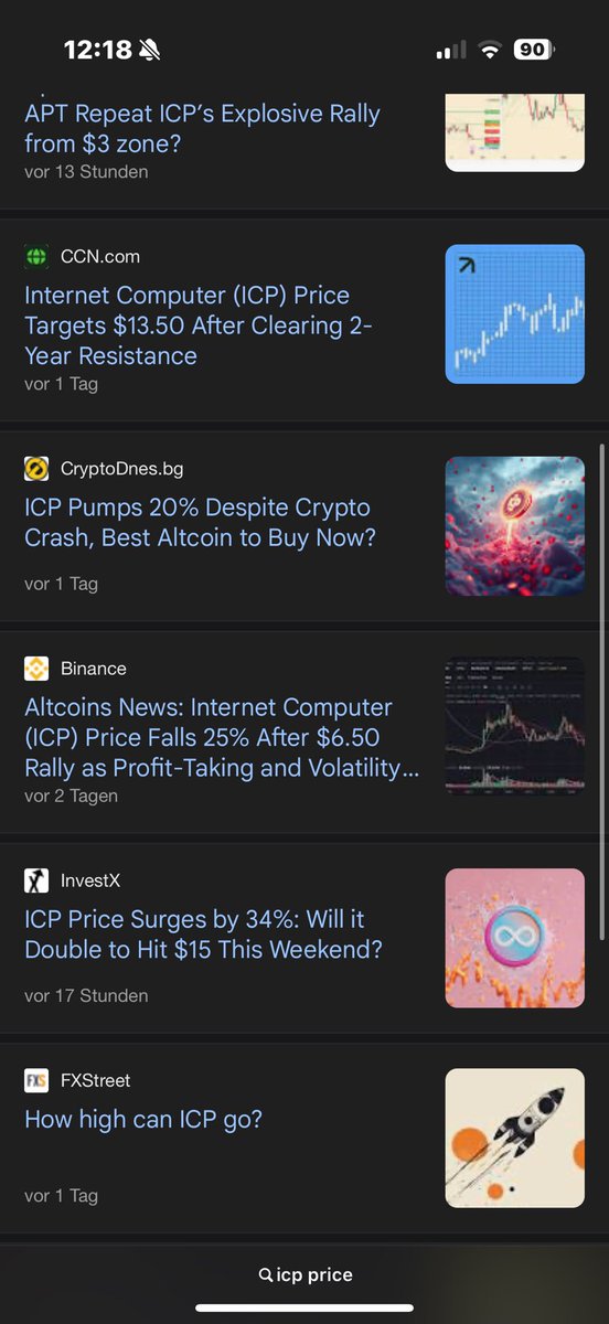 18yoinvestor's tweet image. $ICP is showing up across all major crypto news outlets. This is what it looks like when a project starts breaking into the mainstream.
#ICP #Dfinity