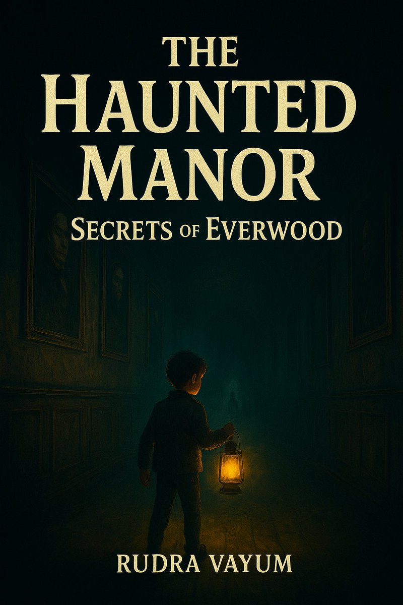 RudraVayum's tweet image. 🕯️The whispers grew louder as Ollie stepped deeper into the dark hallway
Shadows twist. Secrets call👻
✨The Haunted Manor: Secrets of Everwood- a spooky, heartwarming mystery for brave readers 8–12.
📖Dare to enter?
🔗amzn.to/49FIj38
#TheHauntedManor #KidLit #SpookyReads