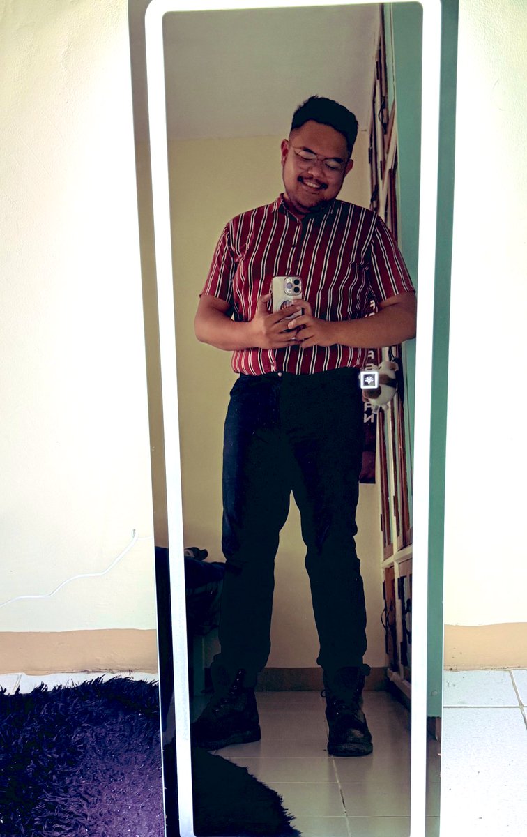 SanchezDarren's tweet image. I can wear this shirt buttoned up again. ☺️☺️☺️

#ootd #bear