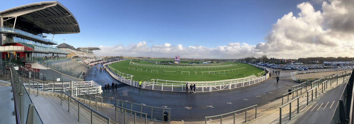 Not on comms today but for a special reason as I’m enjoying a belated 50th birthday present/celebration at one of my favourite places - <a href="/AintreeRaces/">Aintree Racecourse</a> - with my son, nephew &amp; bro-in-law.

Amazing place and a great way to watch it! 🏇🏻🍻🍽️