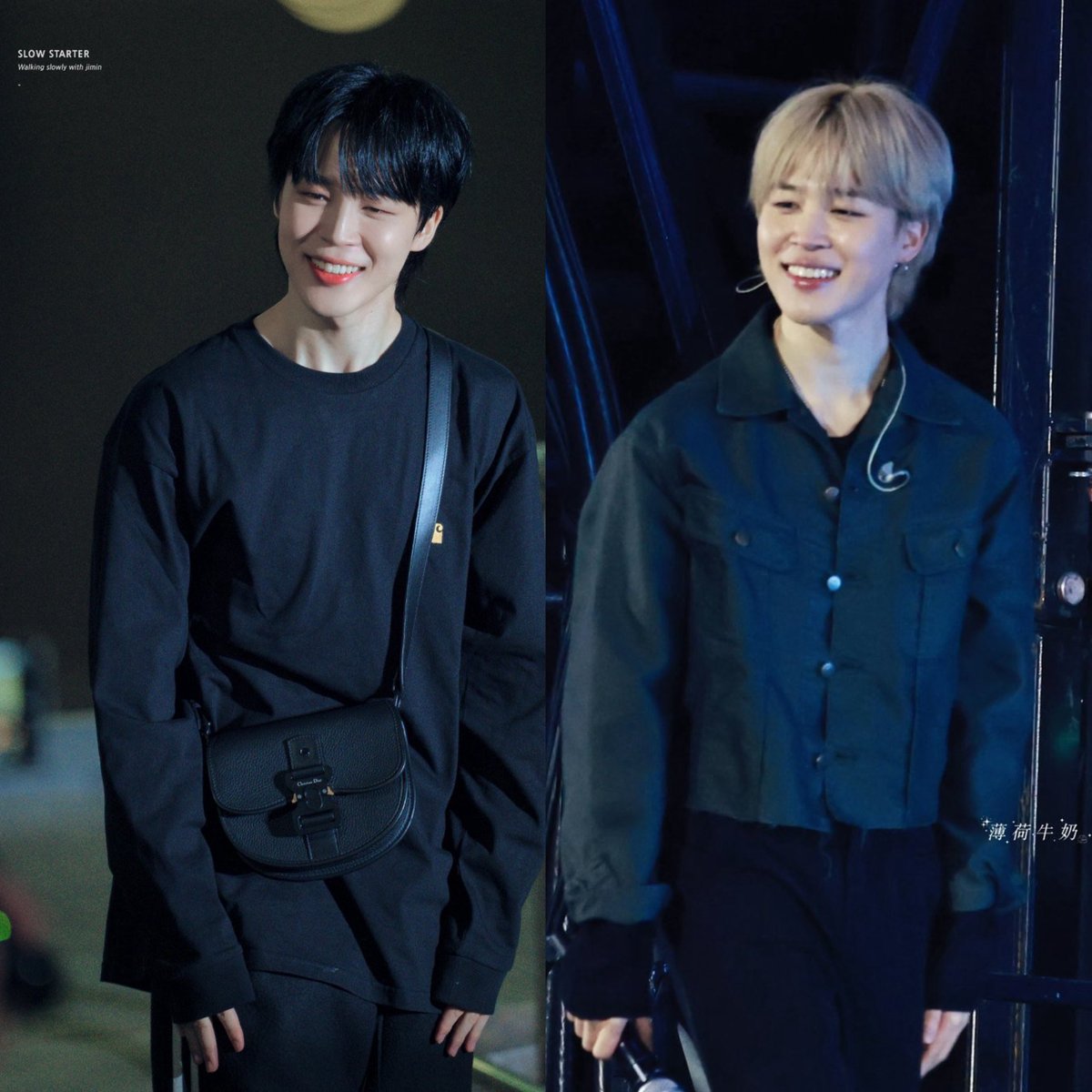 지민 

                    🖤☺️                        💛☺️