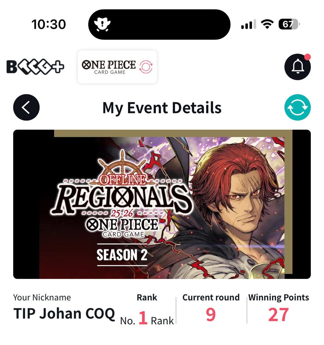 Day 1 (Swiss) - OP Sydney regionals 

9-0 🏆 1st!!!🎉🎉

UY nami
Zoro
GP Luffy <a href="/jadenkhuuuu/">jaden</a> 
bb
UP Luffy
UP Luffy
Up Luffy <a href="/SkittyTheDog/">Henry Lai</a> 
Rayleigh <a href="/kyotcg/">Kyo ⛩️</a> 
Rayleigh

Too lucky with UP Luffy

Shout out to my team <a href="/TIP_Oce/">Team Inner Piece</a> and the GC CoQ group 
Deck profile tomorrow