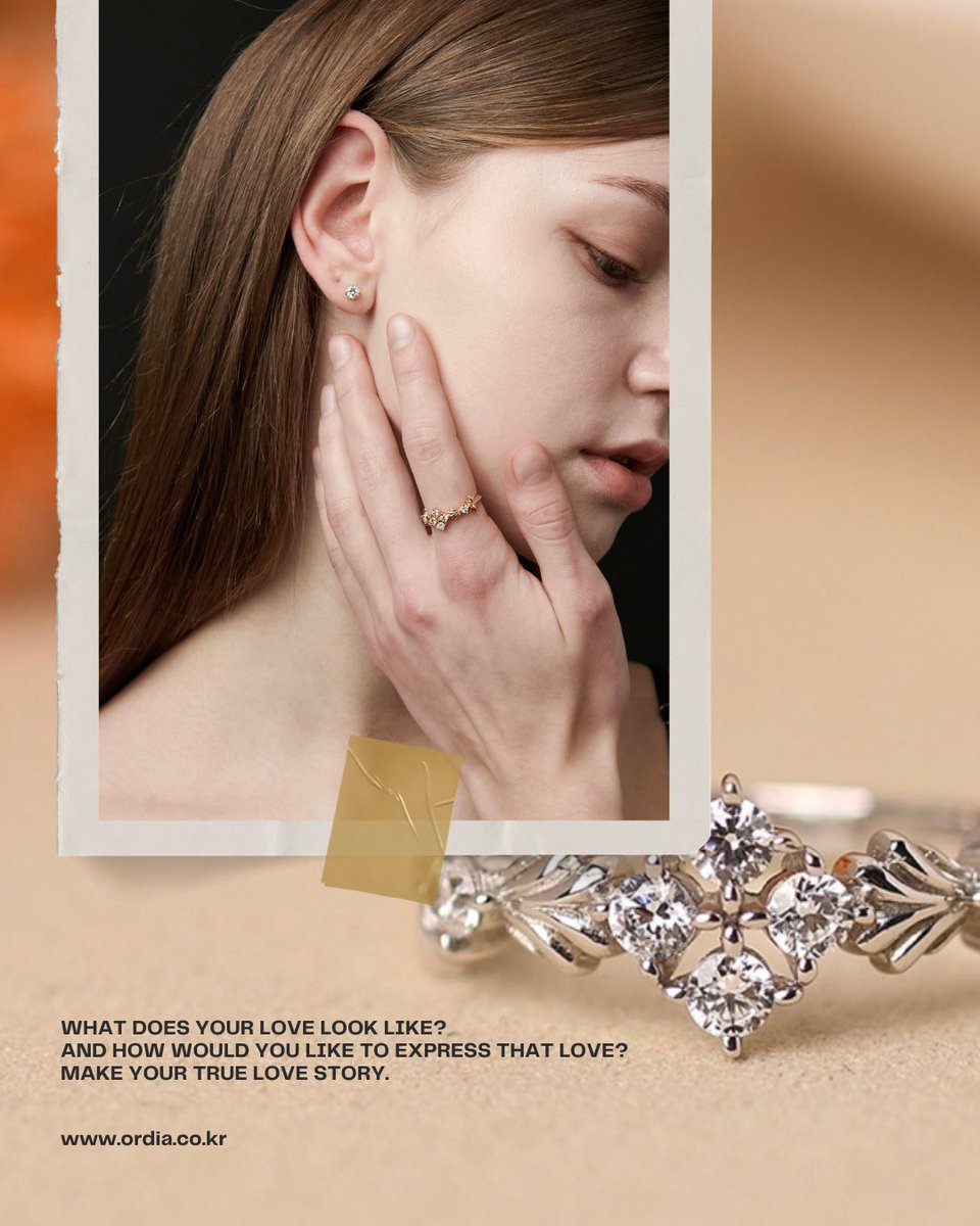 heidikwon's tweet image. True love w ring 

당신의 사랑은 어떤 모습인가요?
그리고 그 사랑을 어떤 방식으로 표현하고 싶으신가요?

서로를 향한 시선 속에 담긴 진심, 그 찰나의 반짝임을 영원히 기억하게 하는 반지.
당신의 특별한 여정에, 오르디아가 함께하겠습니다. ✨
ordia.co.kr