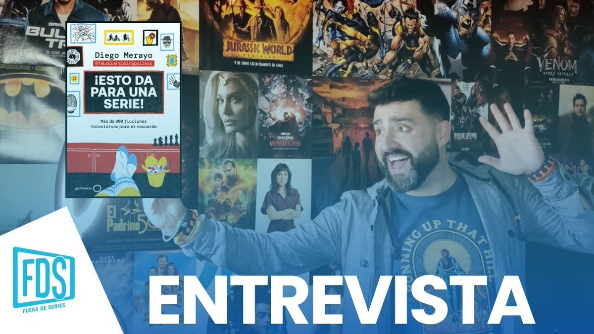 ¡ESTO DA PARA UNA SERIE! | Entrevista a <a href="/TLCSinSpoilers/">TeLoCuentoSinSpoilers</a> , DIEGO MERAYO
<a href="/cjnavas/">Carlos José Navas</a>  conversa con Diego Merayo, <a href="/TLCSinSpoilers/">TeLoCuentoSinSpoilers</a> , sobre su nuevo libro ¡Esto da para una serie! editado por <a href="/geoplaneta/">geoplaneta</a> , sobre el origen de la propuesta, su proceso de escritura y qué se van a encontrar