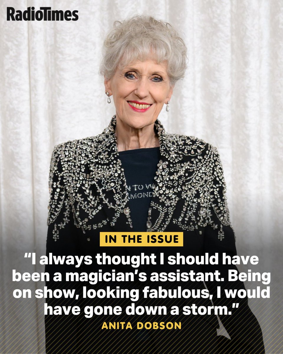 RadioTimes's tweet photo. Soap icon Anita Dobson reflects on the fearless choices that shaped her career as an actress and gives RT a first look at her latest role in the reinvention of Play for Today.
Read more via the link below or inside this week’s issue.
https://t.co/WdjWpbdlmI https://t.co/pugAKQekQY