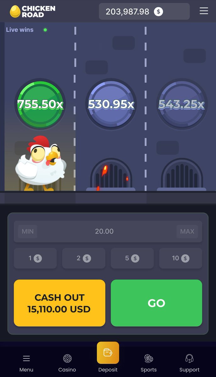 755.50x that’s what happens when timing meets luck. cashed out $15,110 and the streak keeps going strong. this is where the real fun begins BiggerZ.com