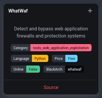 rawsec_cyber's tweet image. New entries were added on the #Rawsec #Cybersecurity Inventory

@noraj_rawsec added

📌 dploot by @_zblurx
📌 PassTester by Elymaro
📌 WhatWaf by Ekultek
📌 The Learning People Cyber Security Courses by @tlp_tweets

inventory.raw.pm
