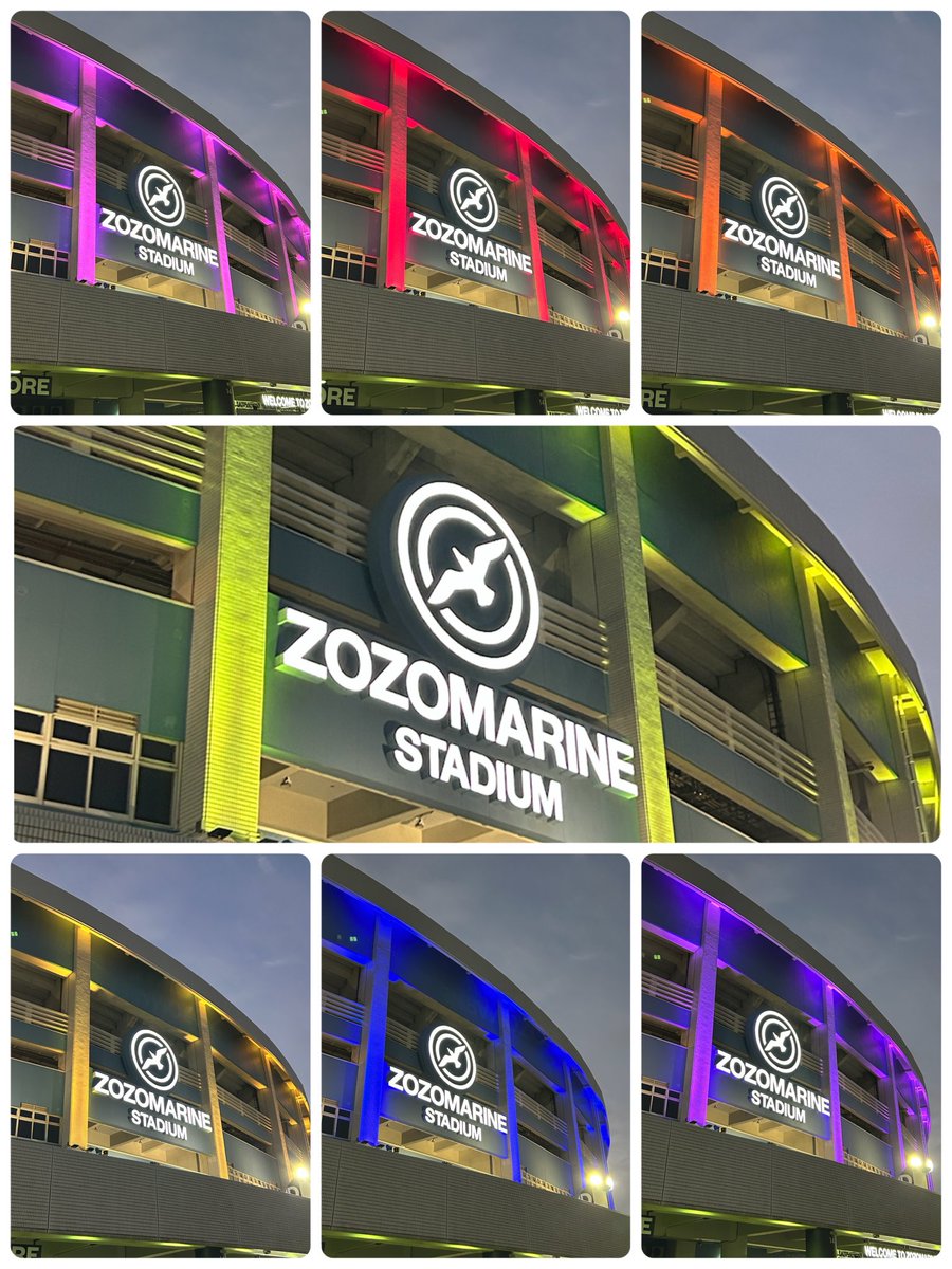 97XK0V7BHp33983's tweet photo. ZOZOマリンスタジアム
KATーTUN色に光ってる！
#BreaktheKATTUN https://t.co/SZbfVuyCfm