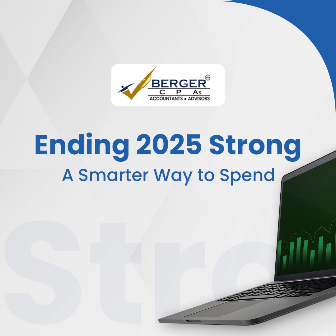 bergercpafirst's tweet image. As 2025 wraps up, strategic spending and smarter planning can make all the difference.

It’s not just about how you finish, it’s about how you start the next chapter.

#BusinessPlanning #HolidayEconomy #SMBSuccess #BergerCPAFirst #cpa