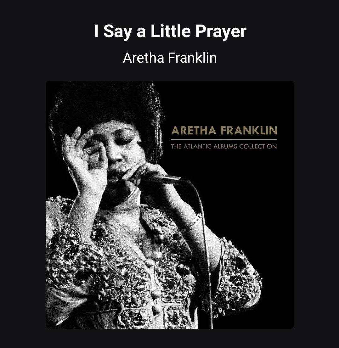 TebogoRantao's tweet image. @Radio2000_ZA 
@Mnisi__weMvula 
#SpaceAndTime 
#OurMusicYourMemories 
#1968 Listening and enjoying the show 🎶🎵💃🔥🙌
Aretha Franklin - You make me feel