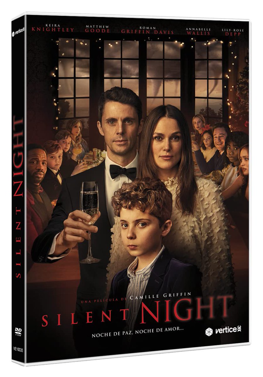 "Silent Night" (2021) Una de las películas que más se han pedido en bluray o en formato superior llega a Prime Video hoy mismo. 08/11📺

<a href="/Vertice360/">Vertice360Spain</a> solamente nos la trajo en DVD, ¿Todavía la seguís pidiendo?📀