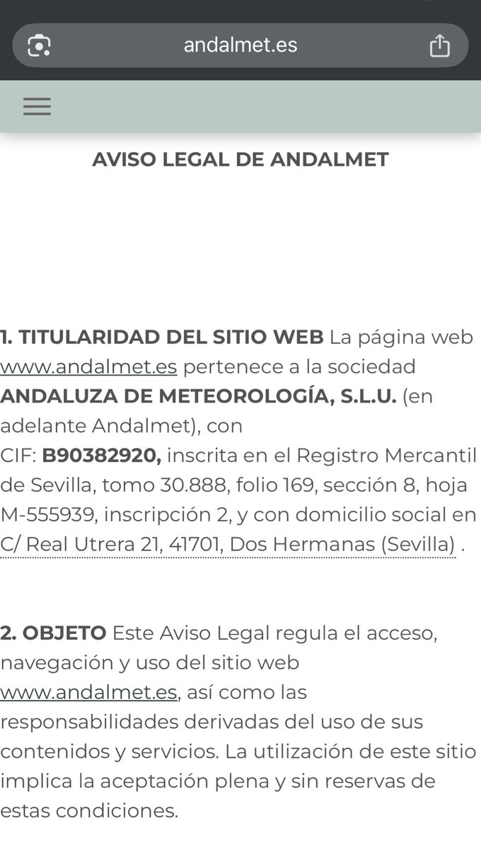 Andaluza de Meteorología tweet media
