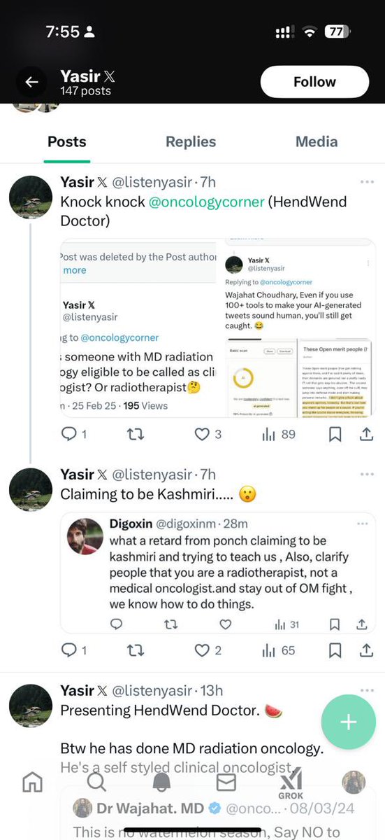 ZeeshanjRana's tweet image. The frustration in your language tells everything. You spoke of a “dime a dozen”, let me assure you, you won’t be able to afford even this dime. Because integrity, courage, and self-respect are beyond your reach.

People like you long surrendered the conscience of Kashmir at the…