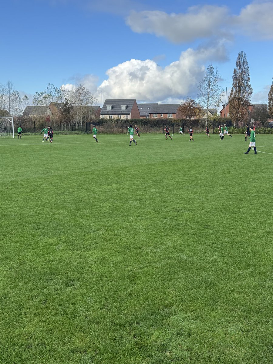 A great morning of sport v <a href="/KSCSport1/">KSCSport</a> ! Thanks for hosting us with 4 junior competitive games! 🟢🔴⚫️ #agsbfootball
