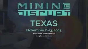 Gabbar_Event's tweet photo. 🚀Get ready for #MiningDisrupt Texas 2025! 💎

The world’s largest #Bitcoin mining expo is back — bigger, bolder &amp; more innovative than ever! ⚡🌍

📅Nov 11–13, 2025
📍 Irving Convention Center, Texas

🔗Visit: https://t.co/duQRKCllSL

#BitcoinMining #CryptoConference #Texas2025 https://t.co/Ey4owIkimb