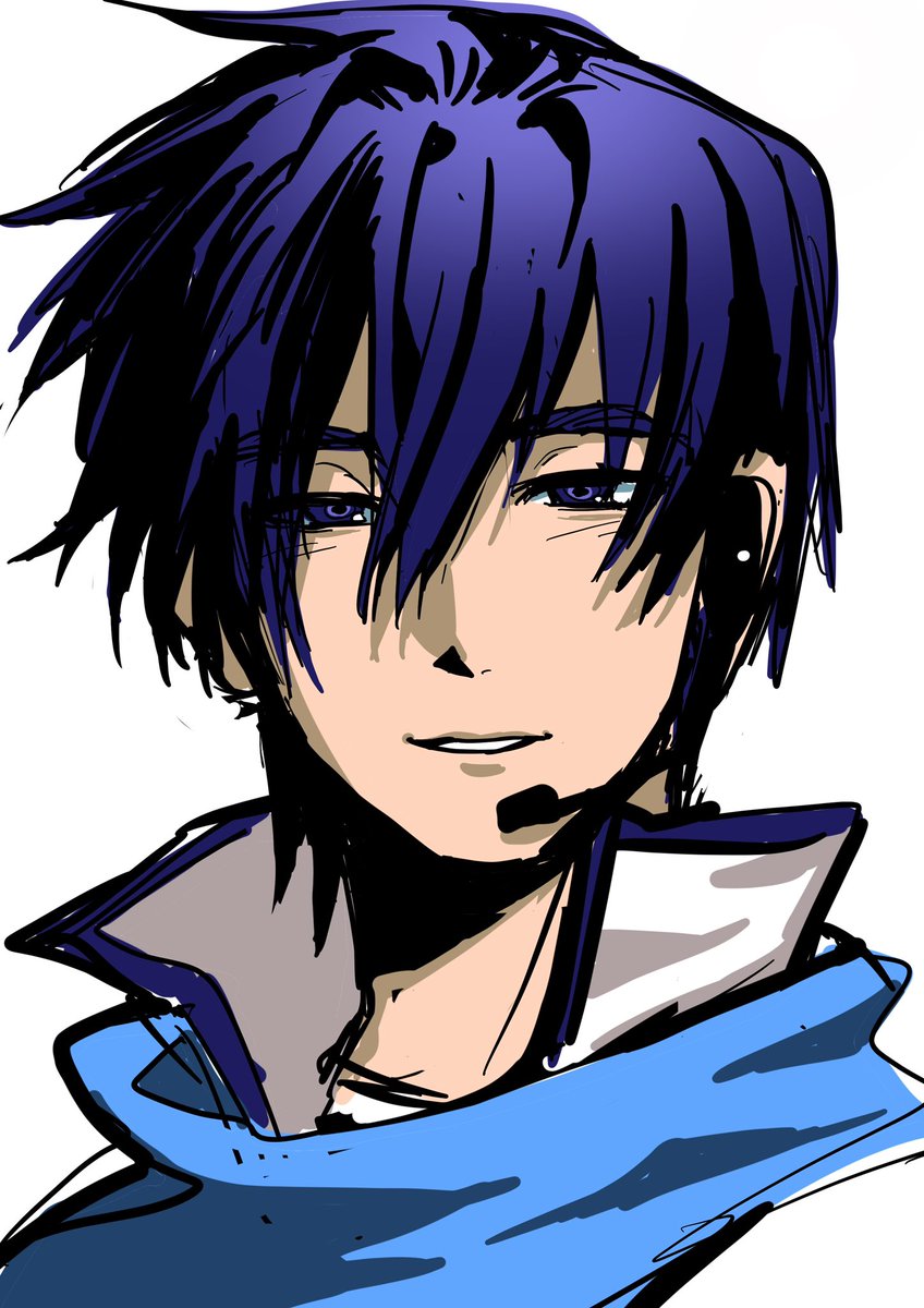 DD_jabdeog's tweet image. #KAITO 
뇌에 힘주고 “남자”로 그리기