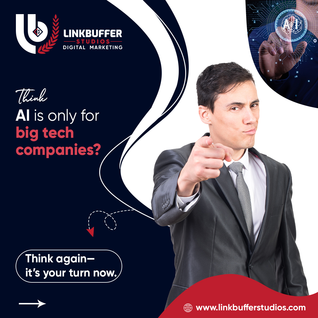 linkbuffer's tweet image. Supercharge your marketing with AI, no big tech team needed! Our latest blog post unpacks simple, powerful ways small businesses can leverage AI.

Stop working harder and start working smarter.
linkbufferstudios.com/ai-in-marketin…

#Linkbufferstudios #DigitalMarketing #Edmonton