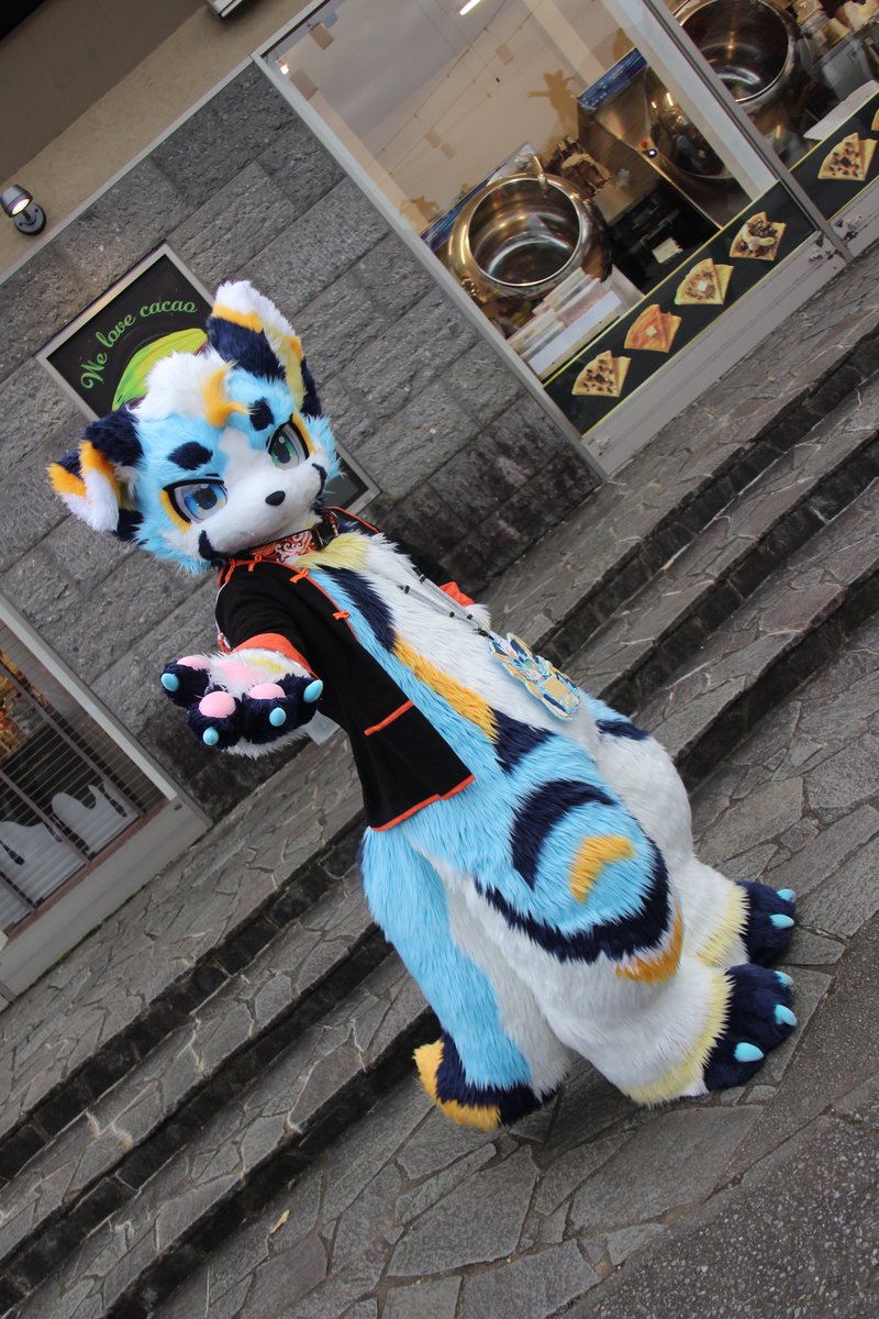 r177158386's tweet photo. 翠雨君と会えた！
 #kemocon18 https://t.co/5OuM2lVgIW