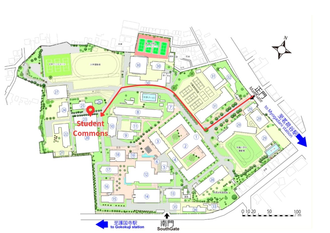 本日お越しくださった皆さま、誠にありがとうございました。
多くの方にお越しいただくことができ、部員一同感激しております。

明日も引き続き徽音祭茶会を行いますので、皆さまぜひお越しください✨️

予約状況、及び茶会を行う会場までの地図を以下に掲載させていただきます🙇
#徽音祭