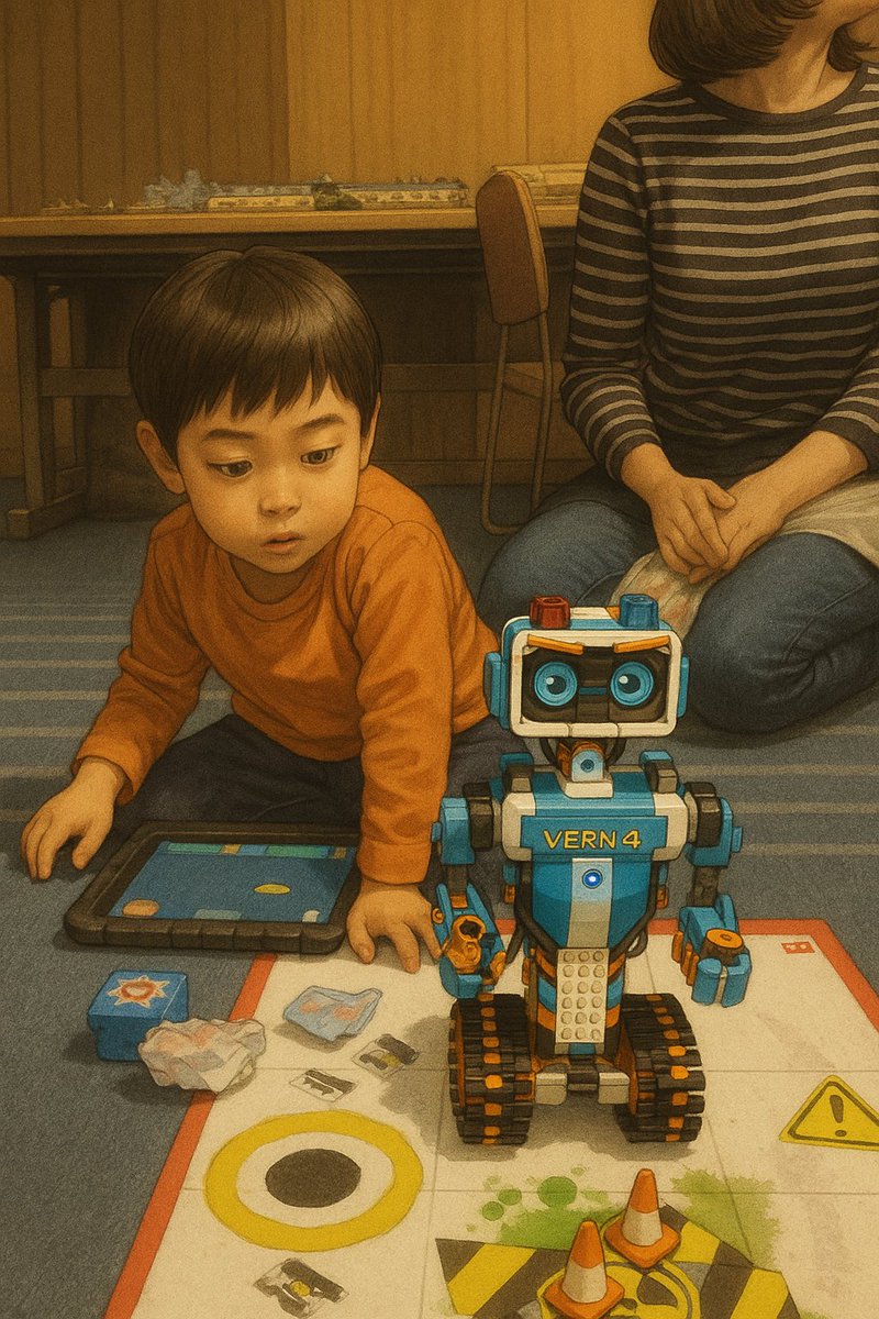 CodeAndFaith's tweet image. 今日は教会の文化祭で、プログラミング体験ブースを担当させていただきました😌

年少さんから小学校低学年の子供たちが参加してくれましたが、みんな吸収力がすごくて、あっという間に課題をクリアしました！

高校生の頃からの「子どもたちにプログラミングを教えてあげたい」という夢が叶いました👏