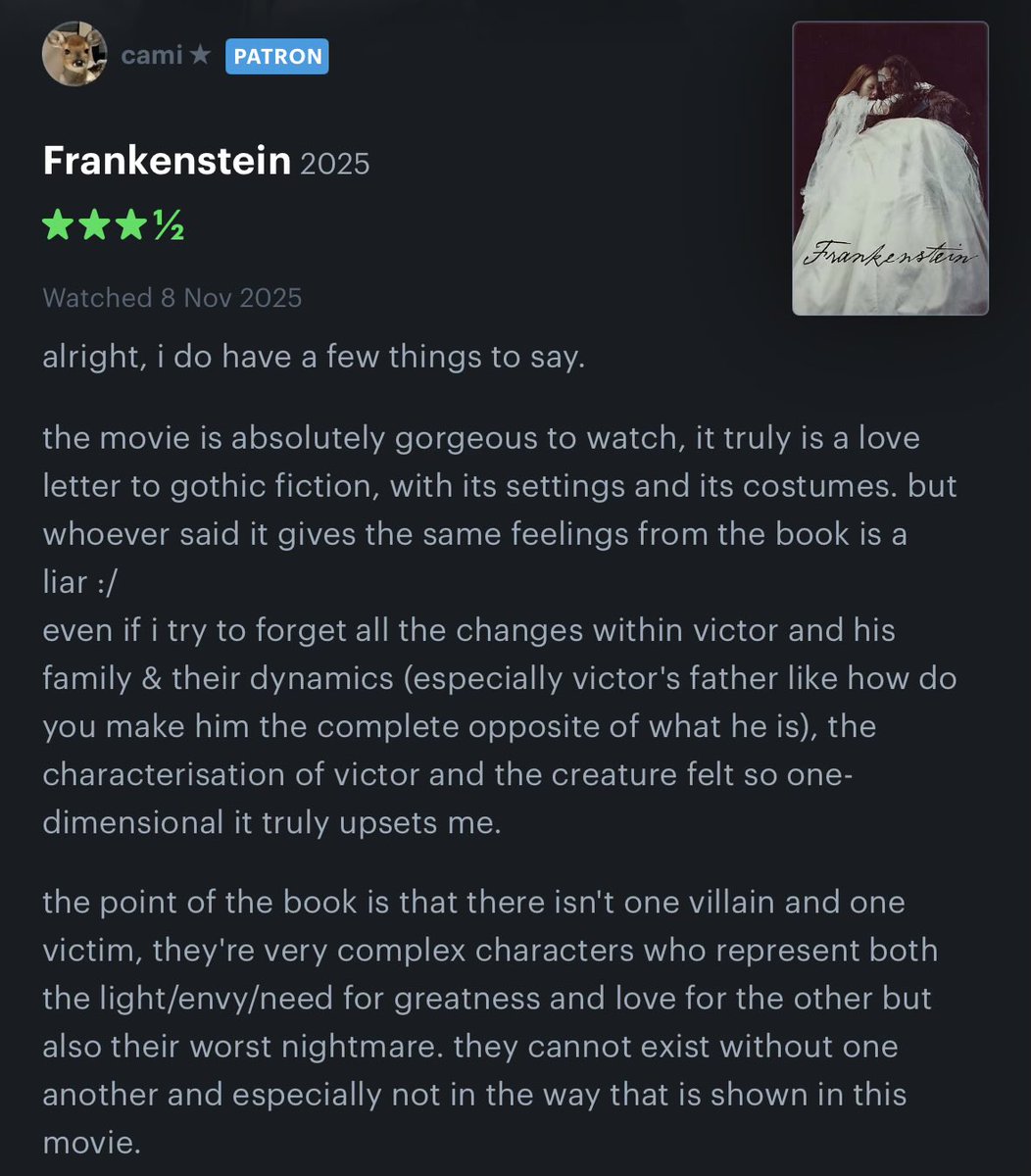 ovichfitz's tweet photo. tried to make a proper review but i'm actually disappointed :/ https://t.co/iXxCs8htnx