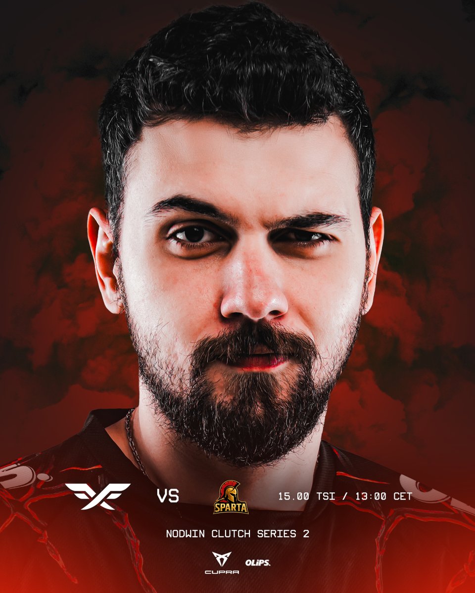 Playoff için mücadele vakti! 🔥

🆚 SPARTA
🕔 15.00 TSi
ℹ NODWIN Clutch Series 2
📺 kick.com/Nodwin_CS2