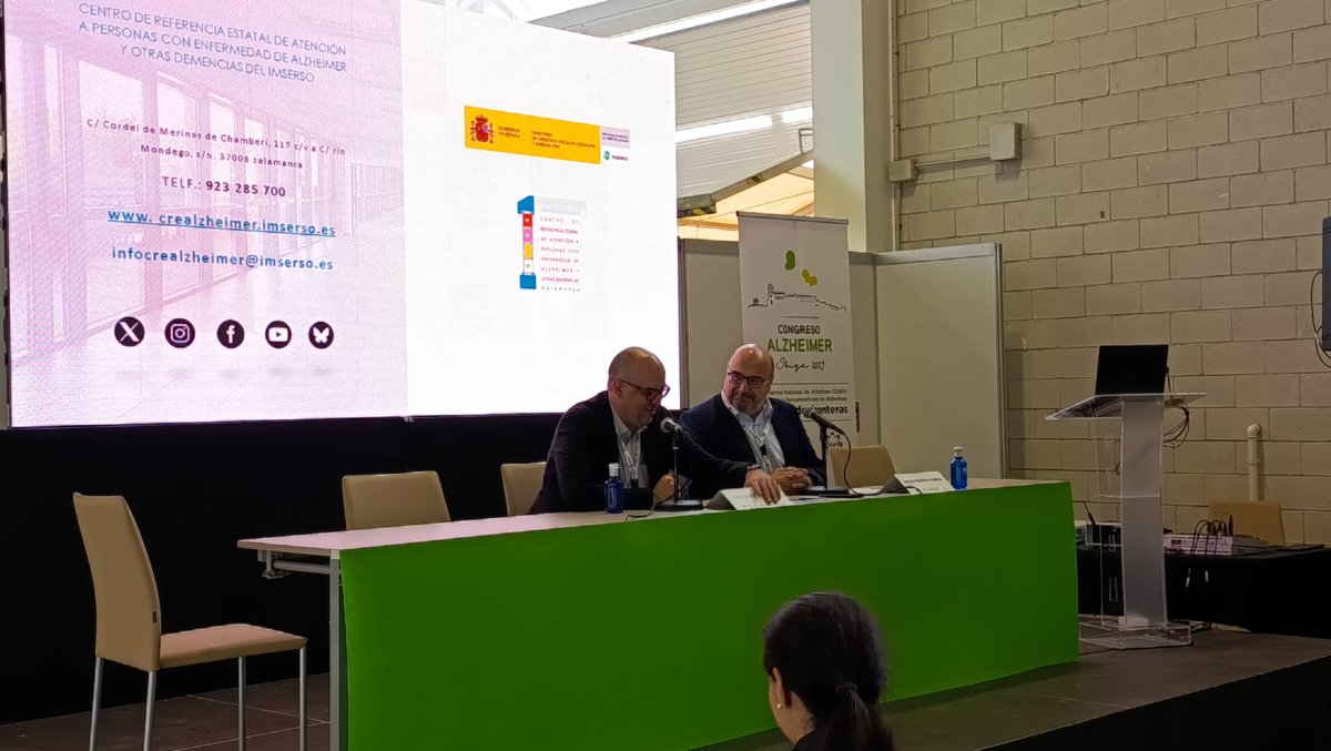 Enrique Pérez Sáez, responsable de Área Técnica del <a href="/CRE_Alzheimer/">CRE Alzheimer</a> del <a href="/Imserso/">Imserso</a> ha hablado sobre el ensayo clínico multicéntrico sobre la eficacia de Cognitive Stimulation Therapy-España  (CST-ES) Enel marco del XI Congreso Nacional de Alzheimer organizado por <a href="/AlzheimerCeafa/">CEAFA</a>