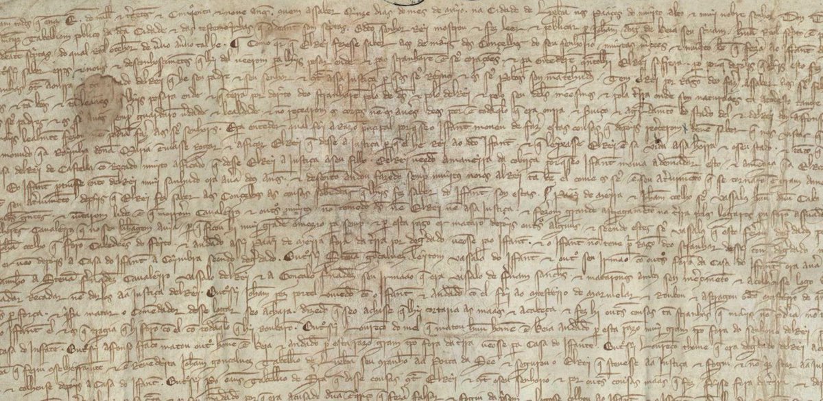 Uma descrição dos acontecimentos narrados pelo Augusto Senhor D. Dinis, a respeito da guerra civil contra o seu filho D. Afonso, segundo um dos seus manifestos, de 11/Mai/1321.