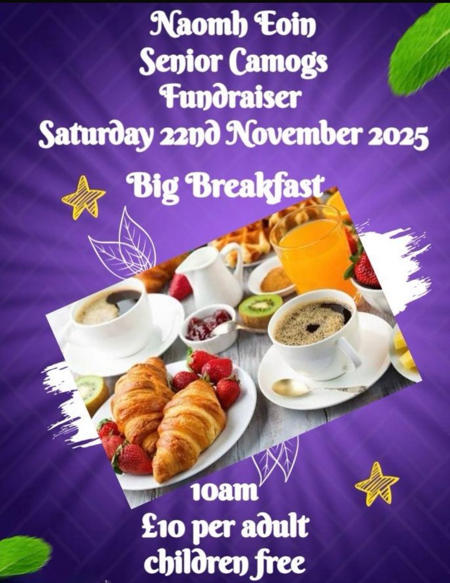 Date for the diary! 🍳