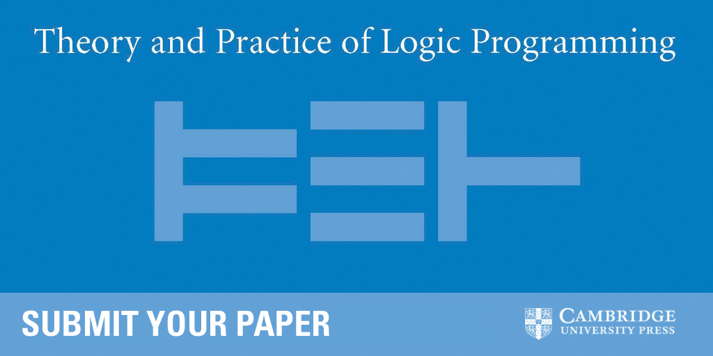 CUP_SciEng's tweet image. Interested in submitting your article to Theory and Practice of Logic Programming? Click here for more information. 
📚 cup.org/3WV21Rb
#logic #logicprogramming