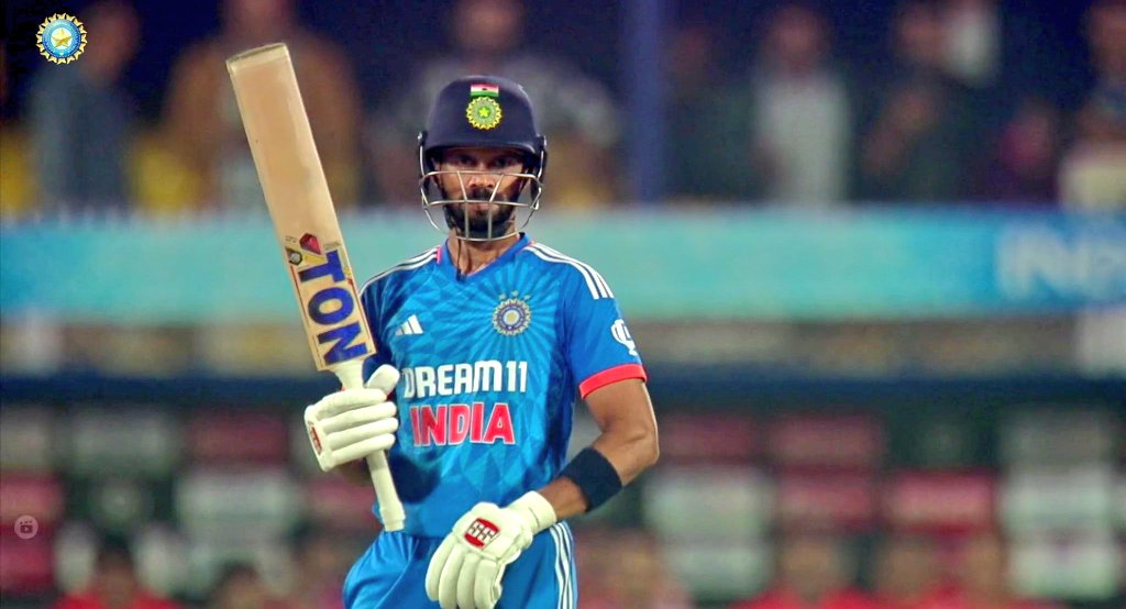 Still the only Indian batter to score a T20I hundred Vs Australia. 🇮🇳